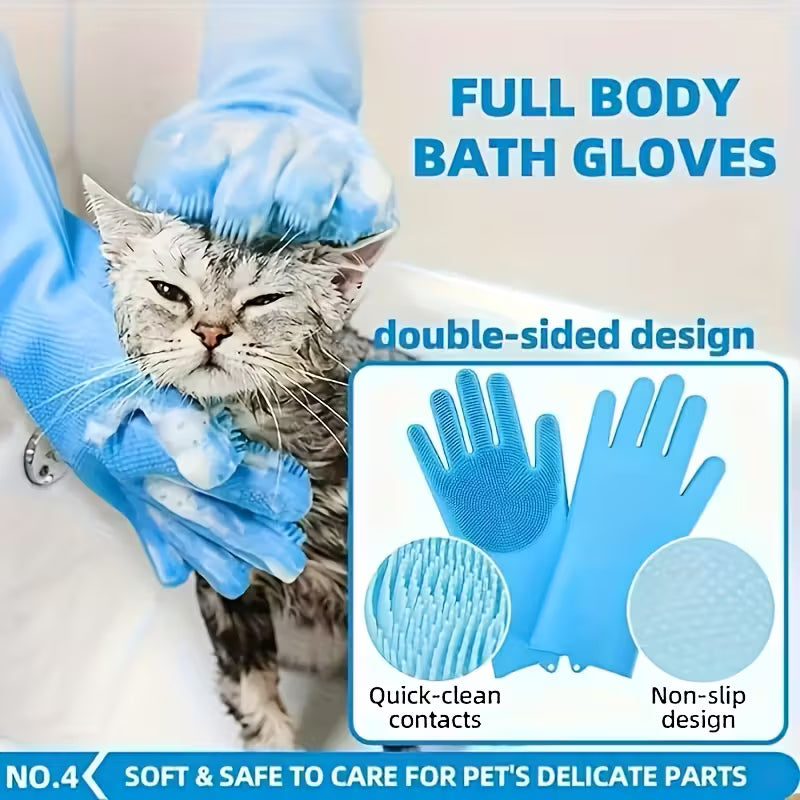 6 Pcs Dog Bathing Kit