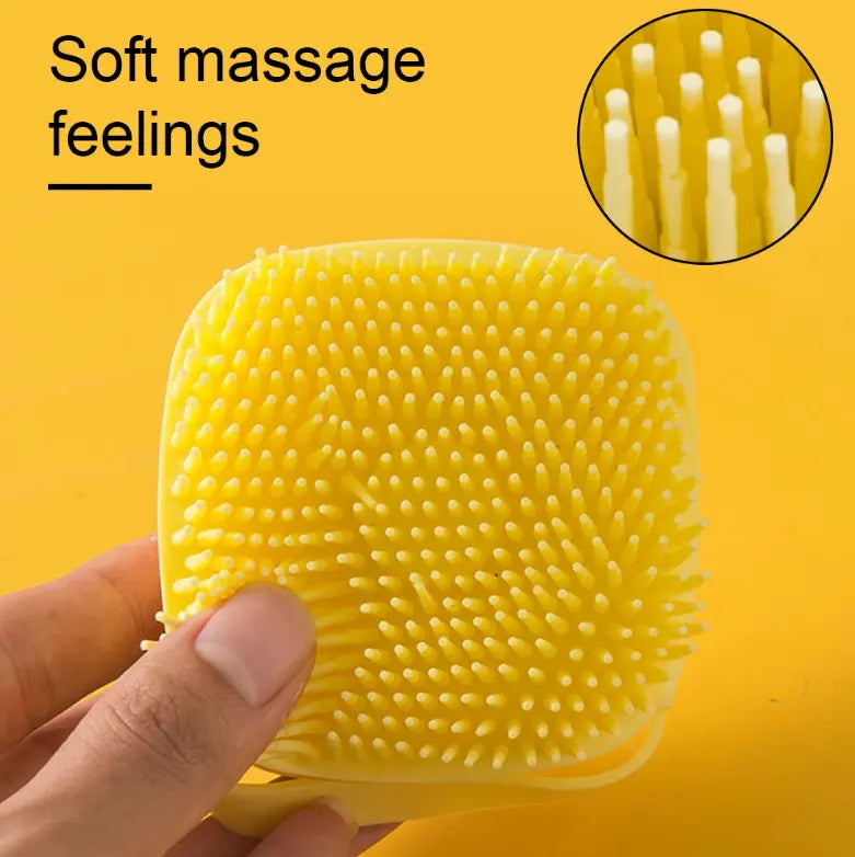 Silicone Shampoo Brush with Dispenser for Dogs