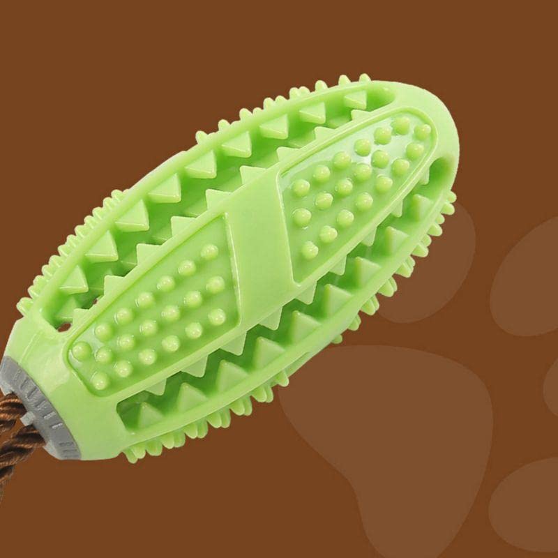 Dog Chew Toy Ball for Teeth Cleaning, Training, and Treats