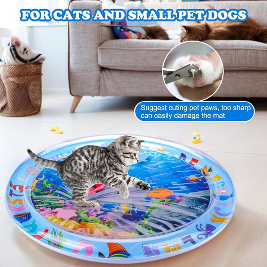Water Sensory Play Mat For Cat