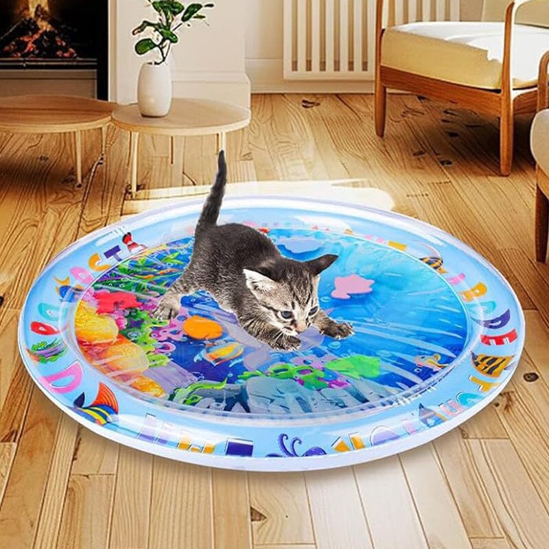 Water Sensory Play Mat For Cat