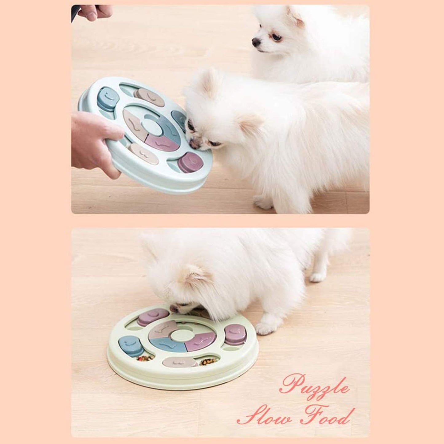 Interactive Dog Puzzle Slow Feeder Toy for Pets