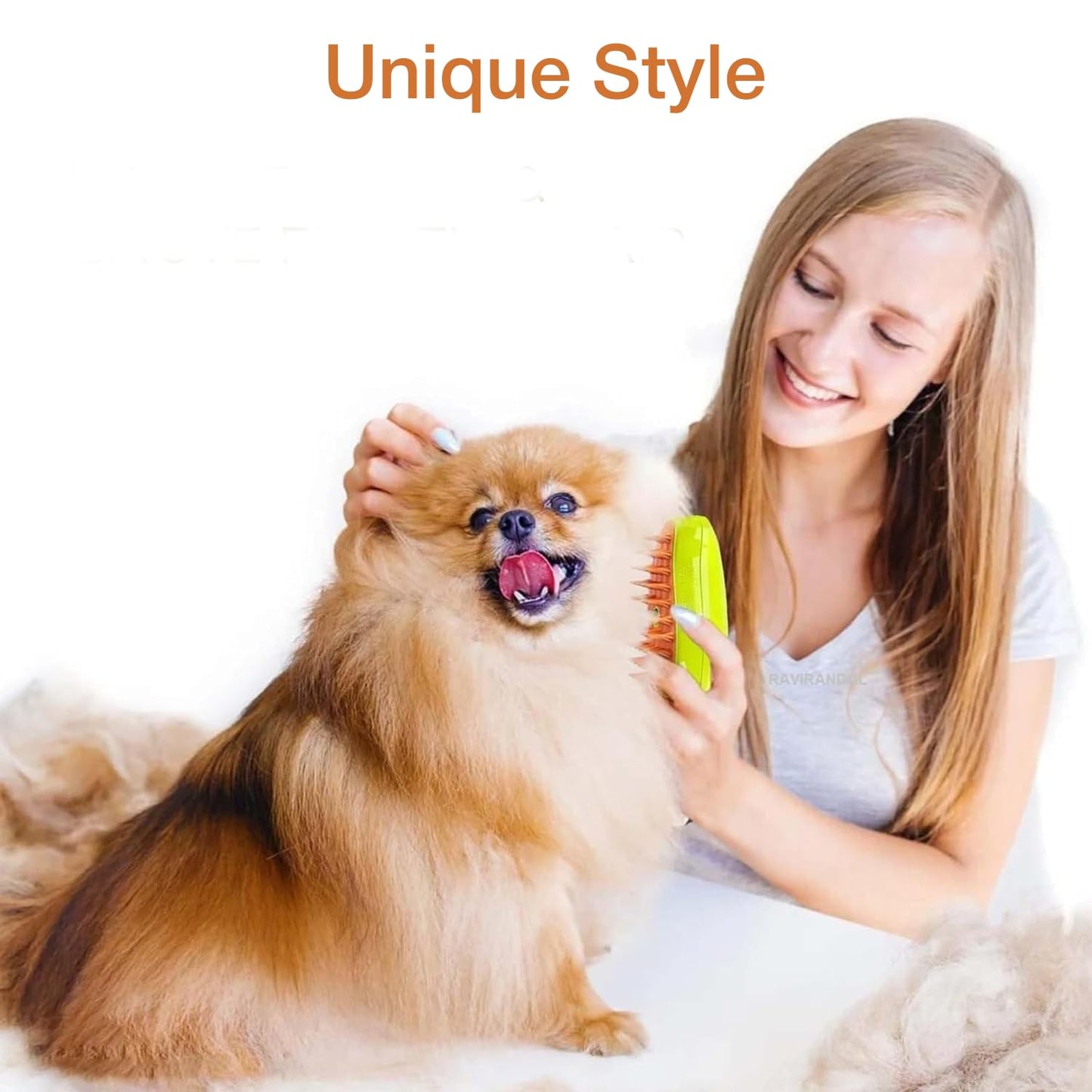 Steam Brush for Dog/Cat