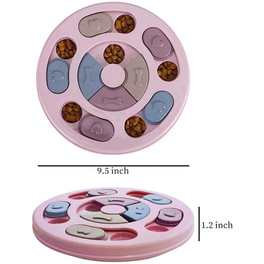 Interactive Dog Puzzle Slow Feeder Toy for Pets