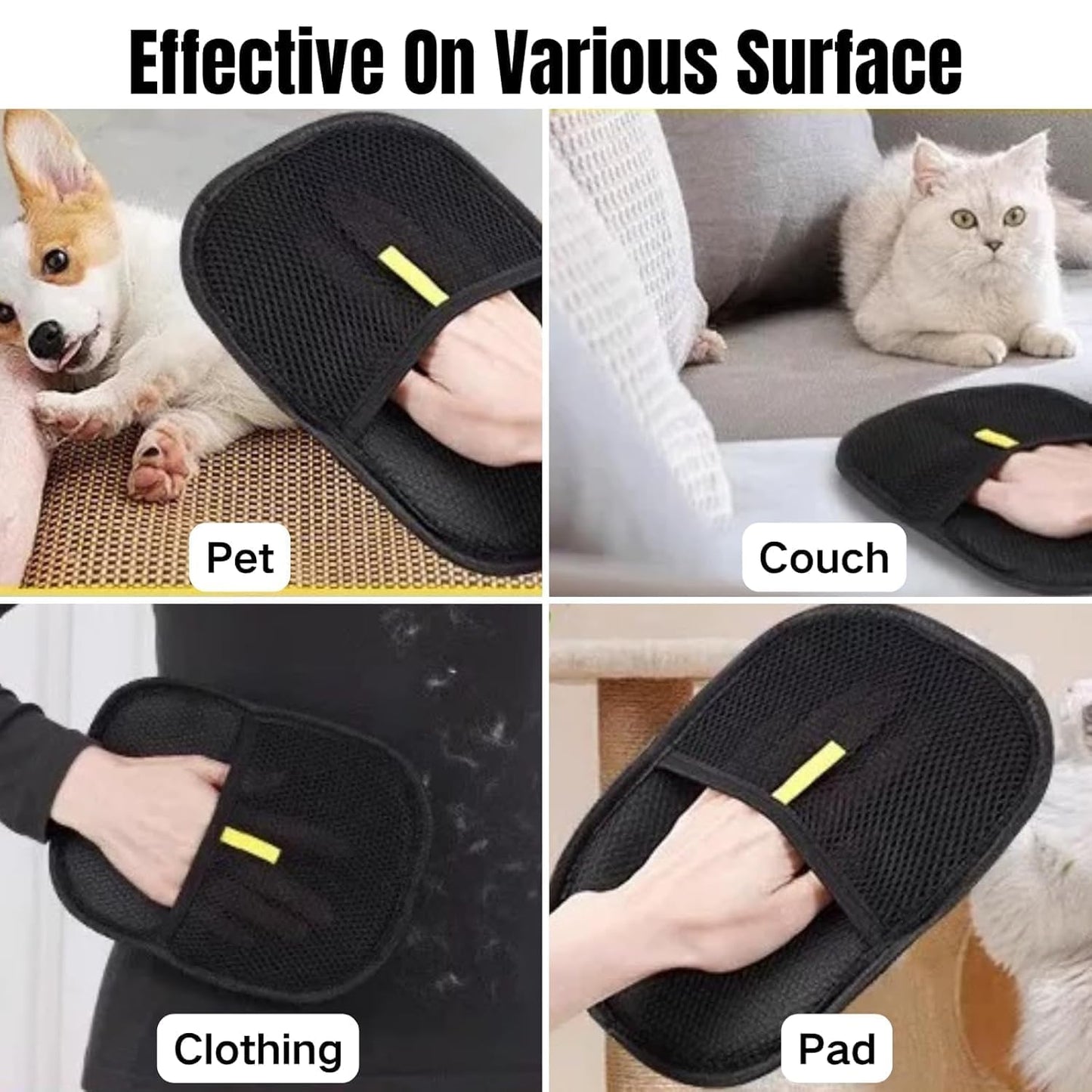 Pet Hair Removal Electrostatic Gloves