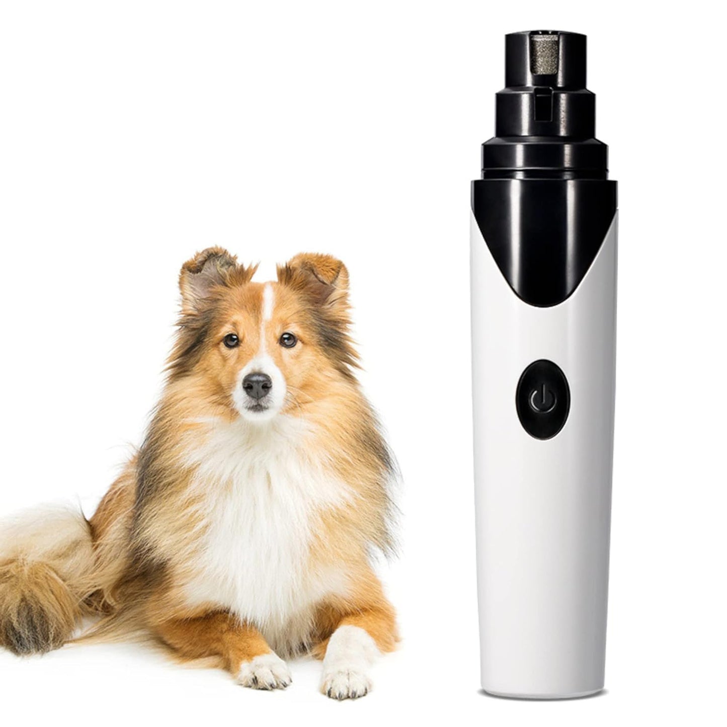 USB Rechargeable Pet Nail Trimmer - Low Noise, Painless Grinder for Pets