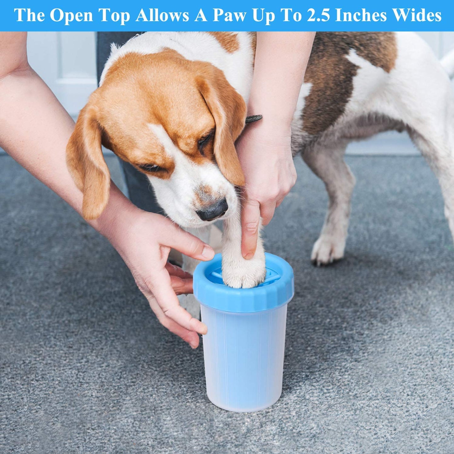 Pet Paw Cleaner Portable with Soft Silicone
