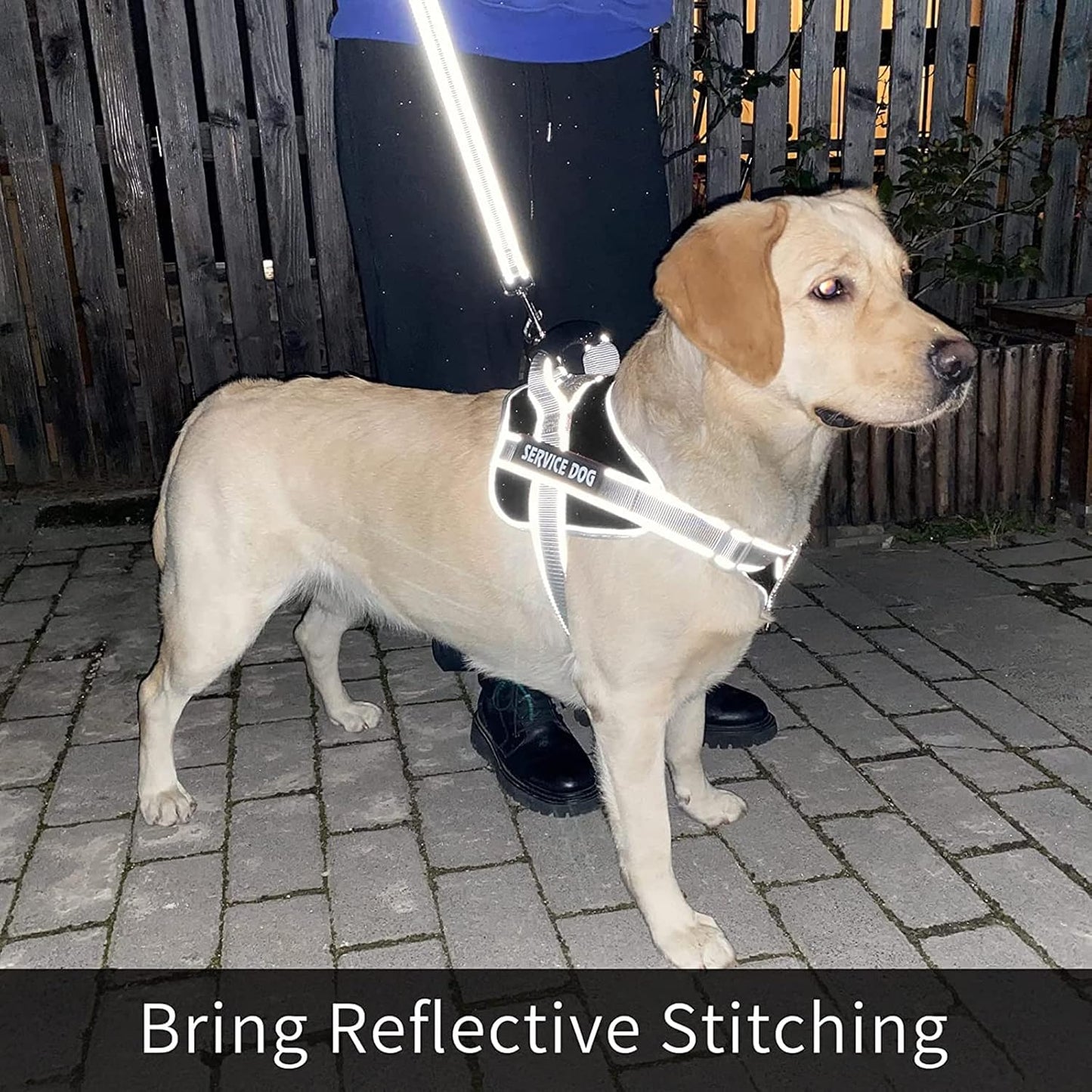 Reflective No Pull Dog Harnesses with Handle & Adjustable Dog Body Belt For Large Dogs
