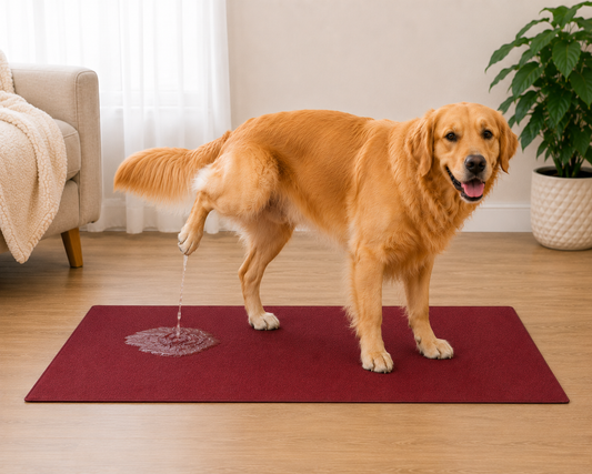 Reusable Machine Washable Pee Mat for Dogs (Pack of 2)