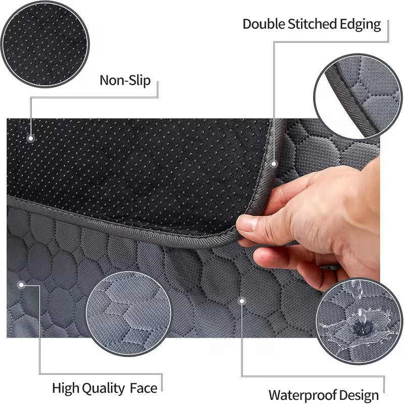 Reusable Pee Pads for Dogs (Pack of 2) | Machine Washable, Super Absorbent, Waterproof, Anti-Skid Bottom