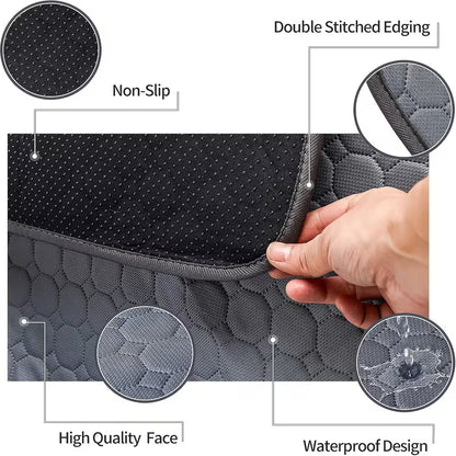 Reusable Pee Pads for Dogs (Pack of 2) | Machine Washable, Super Absorbent, Waterproof, Anti-Skid Bottom