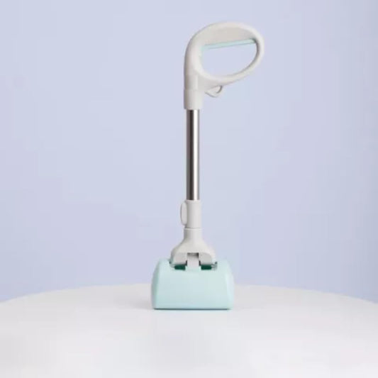 Portable Dog Poop Scooper, Durable Long Handle Dog Poop Picker, Foldable Dog Waste Pick Up Shovel for Outdoor Walking