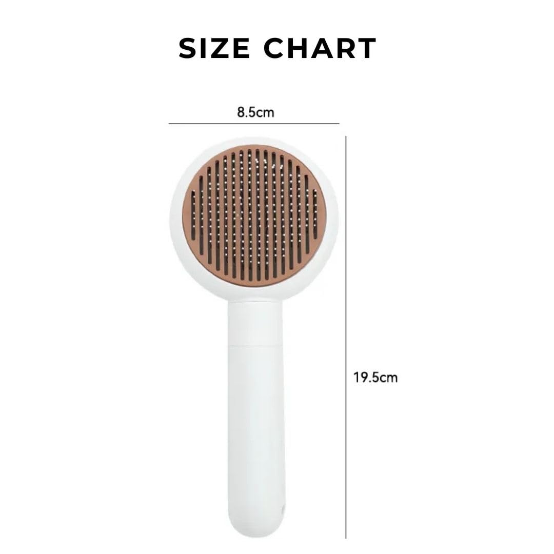 2-in-1 Pet Massage Brush & Nail Grinder - Low Noise Grooming Tool