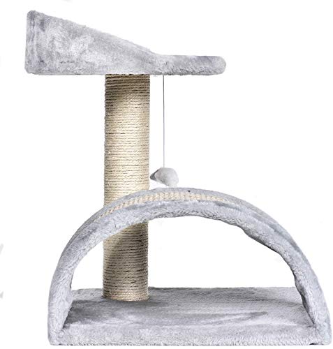 Cat Tree Sisal Scratching Post Furniture Playhouse Pet Bed Kitten Toy Cat Tower Condo for Kittens