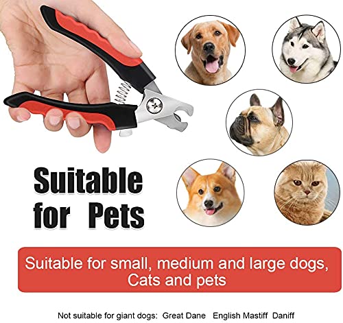 Dog Nail Clipper & Nail File for Dogs & Cats
