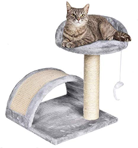 Cat Tree Sisal Scratching Post Furniture Playhouse Pet Bed Kitten Toy Cat Tower Condo for Kittens