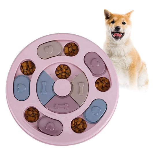 Interactive Dog Puzzle Slow Feeder Toy for Pets