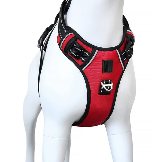 Reflective No Pull Dog Harnesses with Handle & Adjustable