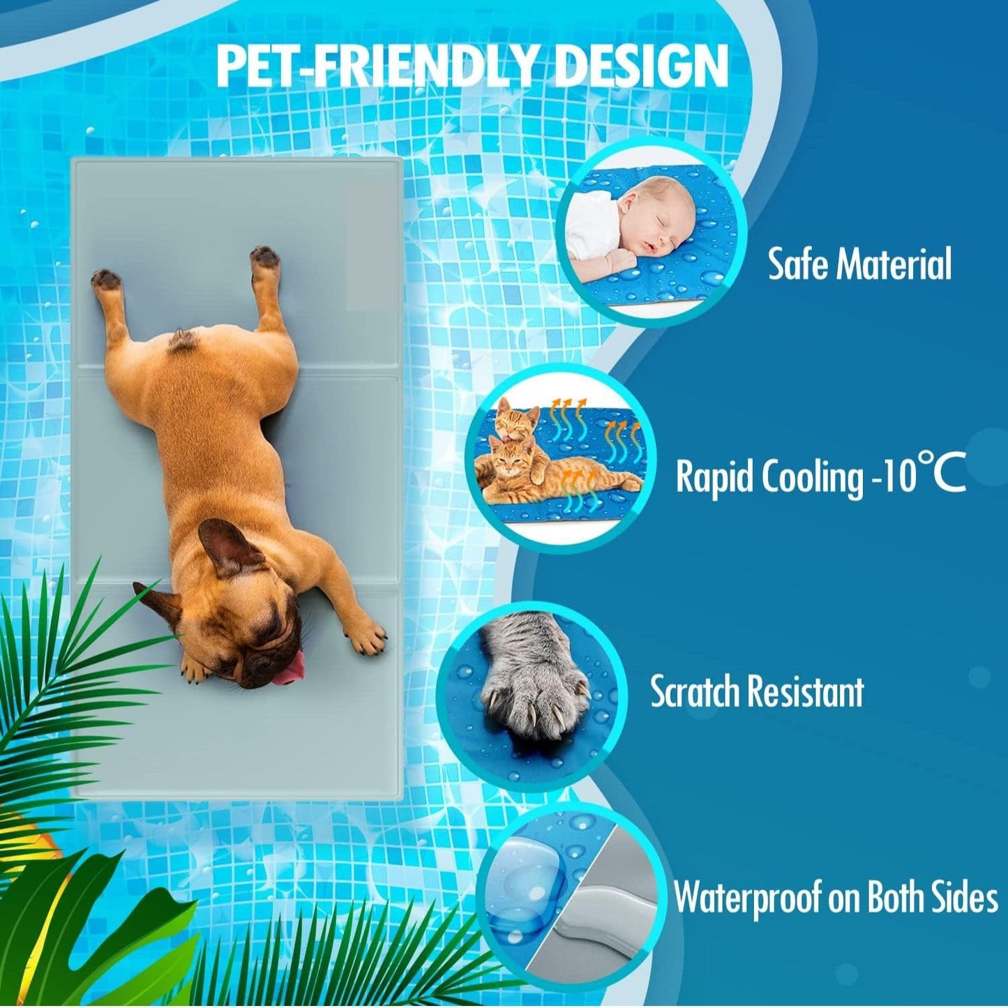Cooling Gel Mat for Cat|  Summer Mat For Cat