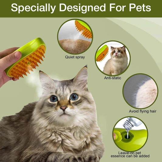 Steam Brush for Dog/Cat