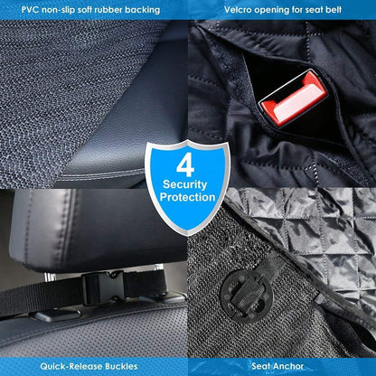 Dog Car Seat Cover, Waterproof & Scratch Proof - Fit for All Cars