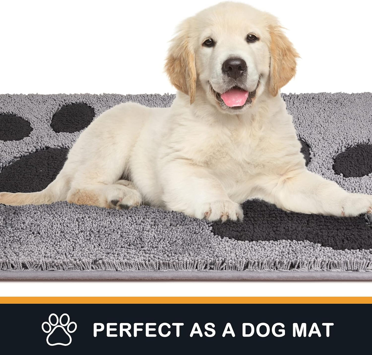 Decorative Dog Paw Floor Mat for Indoor & Outdoor Use