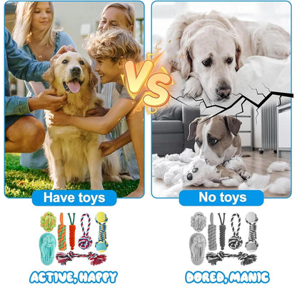 Dog Chew Cotton Rope Toys