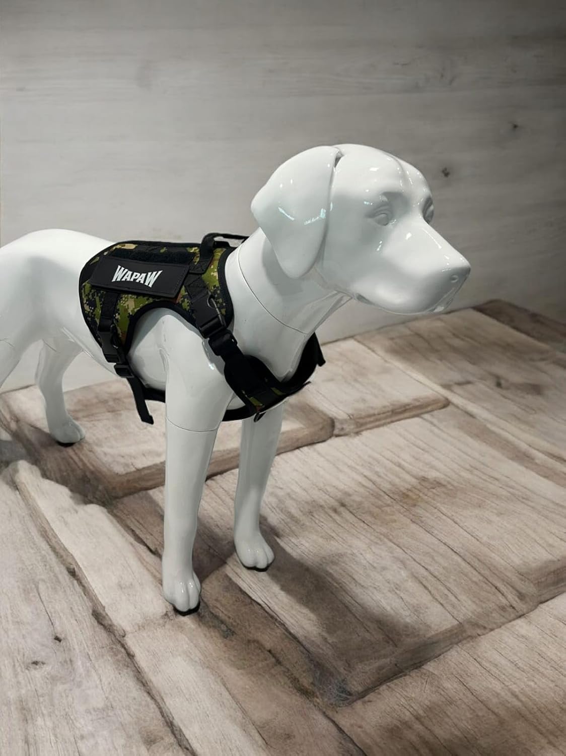 Reflective No Pull Dog Harnesses with Handle & Adjustable (military colour)