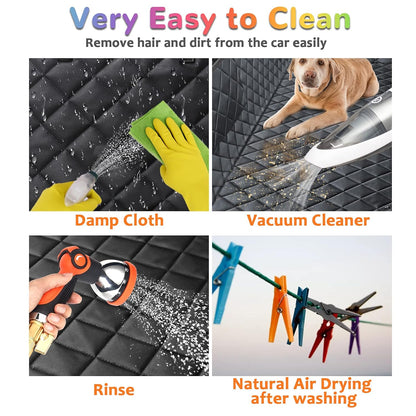 Dog Car Seat Cover, Protect Your Car From Fur, Mud & Scratches - Fit for All Cars