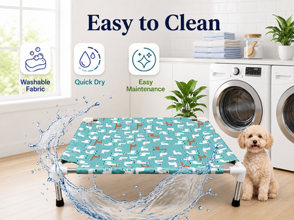 Premium Pet Bed – Foldable Pet Bed for Small Dogs & Cats