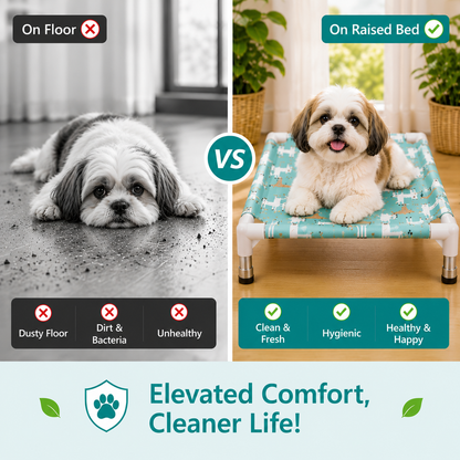 Premium Pet Bed – Foldable Pet Bed for Small Dogs & Cats