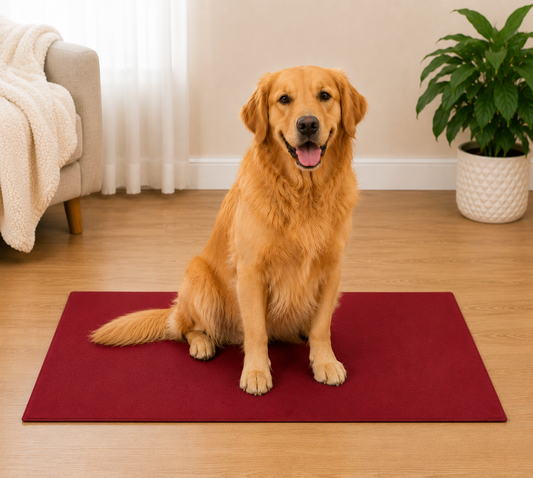 Reusable Machine Washable Pee Mat for Dogs (Pack of 2)