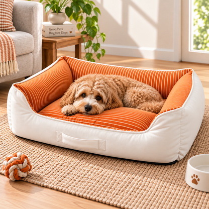 Premium Winter Bed for Dogs, Ultra Soft, Cozy, Washable & anti-skid