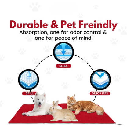 Waterproof Reusable Washable Dry Sheet for Dogs (Pack of 2)