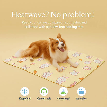 Cooling Gel Mat for Dog, Gel Cool Mat for Summer Days