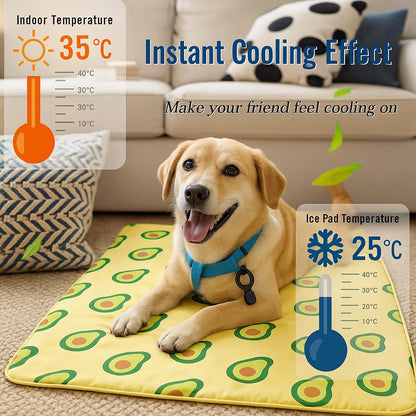 Cooling Gel Mat for Dog, Gel Cool Mat for Summer Days