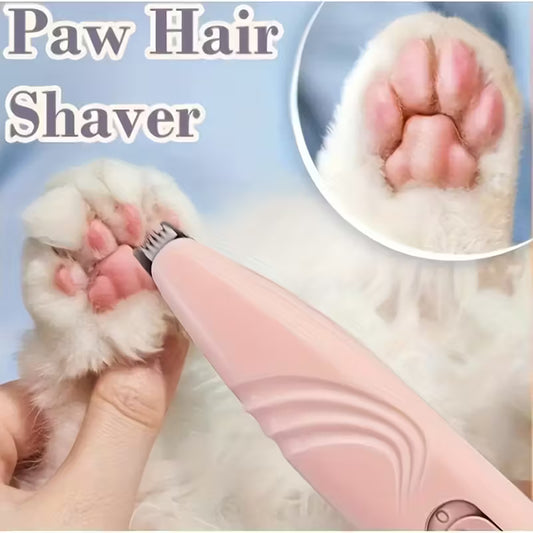 Rechargeable Pet Paw Trimmer for Hair Around Paws, Eyes, Ears, Face, and Buttocks